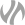 Jay's Air Conditioning monochrome grey icon showing the flame and tick brand symbol